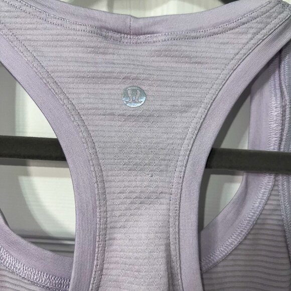 Lululemon Swiftly Tech Racerback 2.0 Light Purple Size 4 - Picture 4 of 5